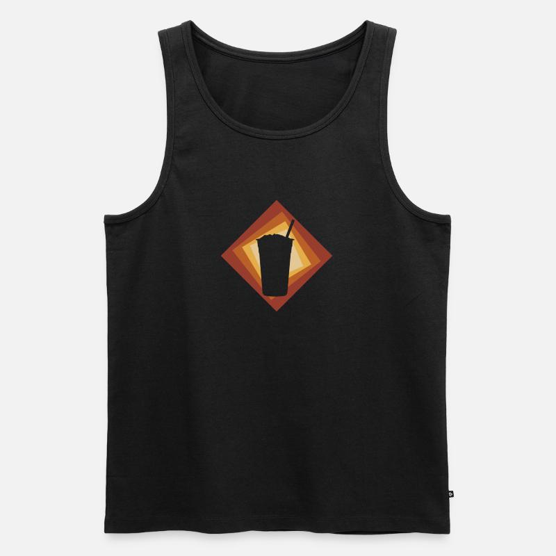 Bubble Tea Bubbletee Boba - Männer Premium Bio Tank Top - undefined