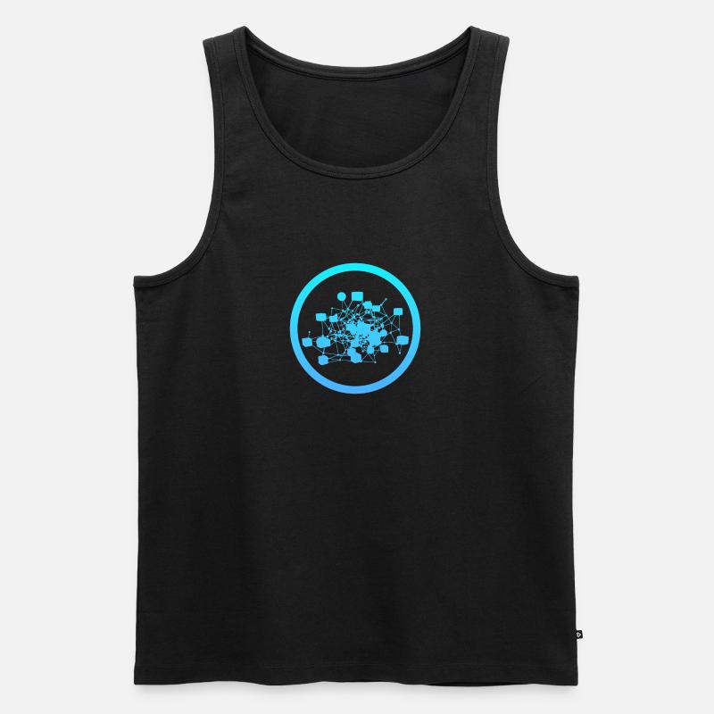 Kryptowährung Blockchain Crypto - Männer Premium Bio Tank Top - undefined