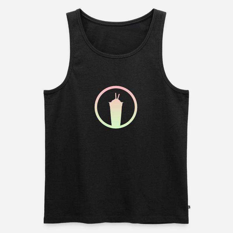 Bubble Tea Tea - Men's Premium Organic Tank Top - undefined