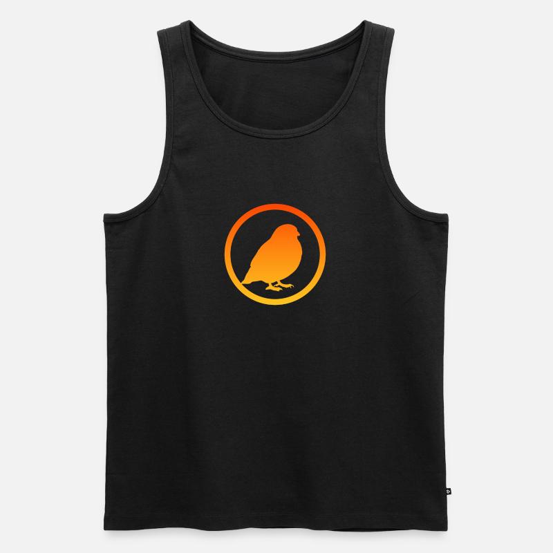 Vogel Vögel Vogel Abbildung - Männer Premium Bio Tank Top - undefined