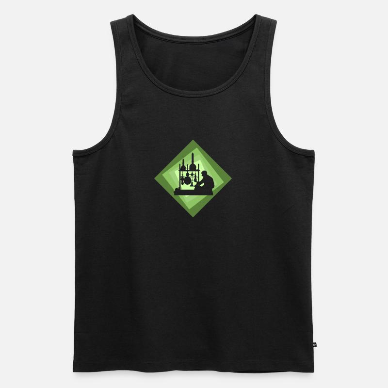 Biochemie Molekül Chemisch - Männer Premium Bio Tank Top - undefined