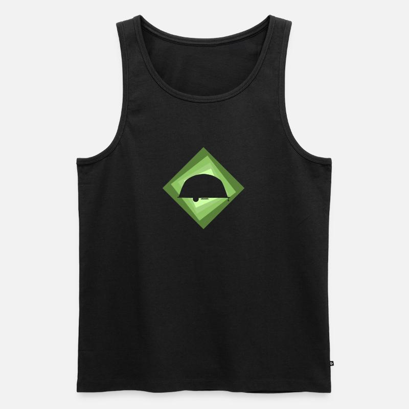 RV Camping Camper Caravan - Männer Premium Bio Tank Top - undefined