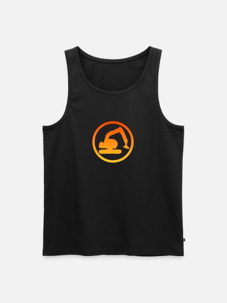 Baggerfahrer Baggerfahrer Bauarbeiter - Männer Premium Bio Tank Top - 