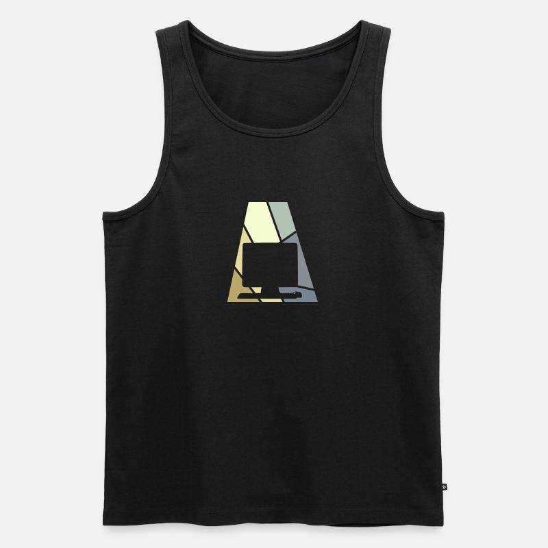 Computer Computer Gamer - Männer Premium Bio Tank Top - undefined
