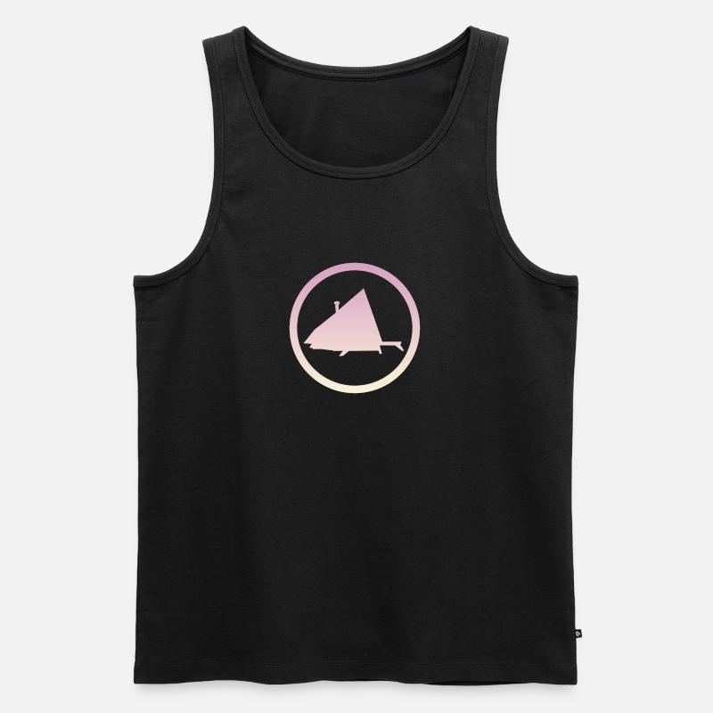 Camping Glamping Modern - Männer Premium Bio Tank Top - undefined