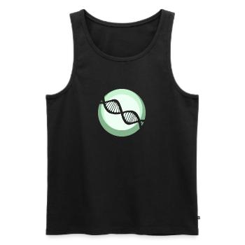 Biologie Biologe Labor - Männer Premium Bio Tank Top - Schwarz - Vorne - Michal (187cm)