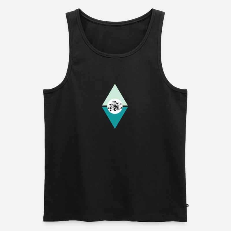 Crypto Blockchain Cryptocurrency - Männer Premium Bio Tank Top - undefined