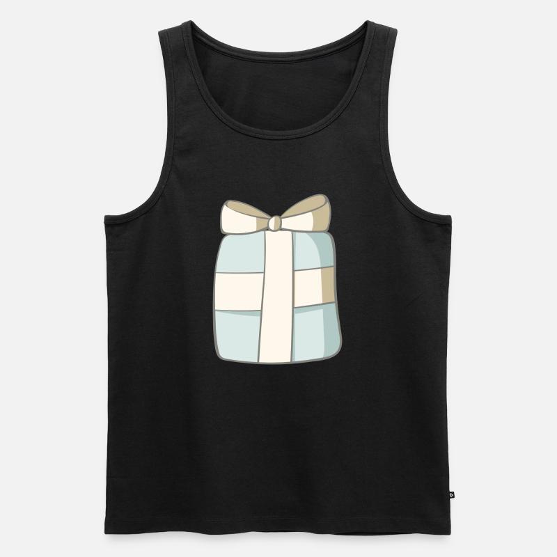 Geschenk - Männer Premium Bio Tank Top - Schwarz