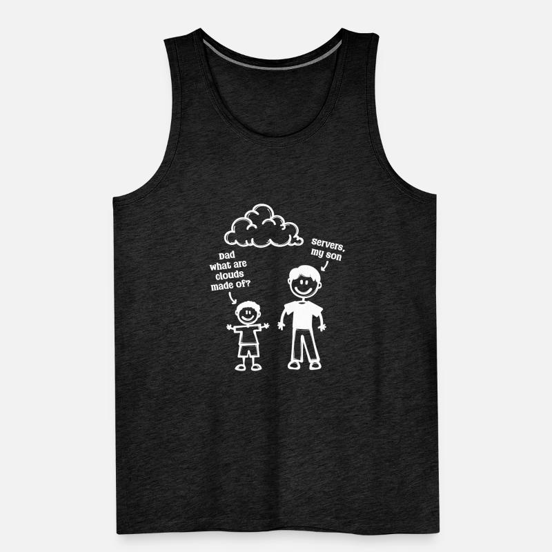Developer Coden Computerfreak Webentwickler Geek Männer Premium Bio Tank Top