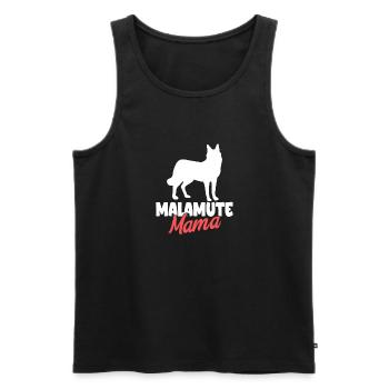 Alaska Malamute Chiens Cadeaux - Débardeur bio Premium Homme - noir - Devant - Michal (187cm)