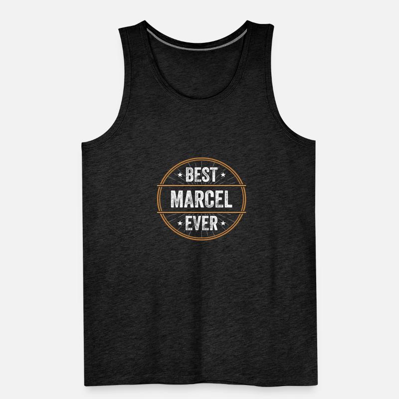 Best Marcel Ever First Name Name Gift Men's Premium Organic Tank Top