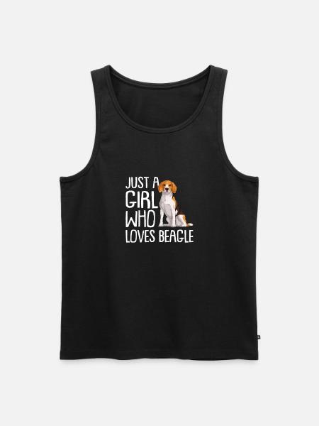 Beagle Gift Dogs - Men's Premium Organic Tank Top - black