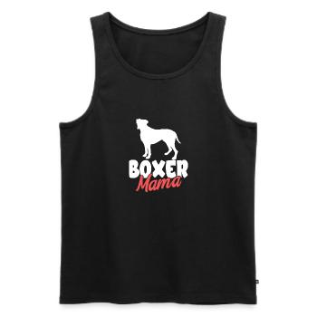 Propriétaire de chien boxeur allemand - Débardeur bio Premium Homme - noir - Devant - Michal (187cm)