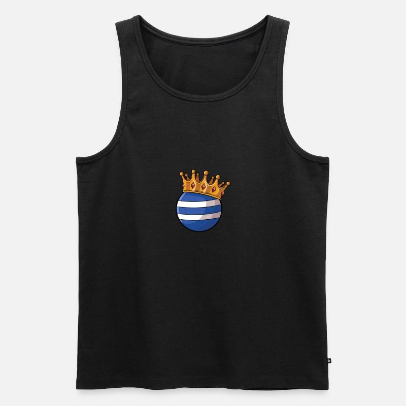 Croquet - Männer Premium Bio Tank Top - Schwarz