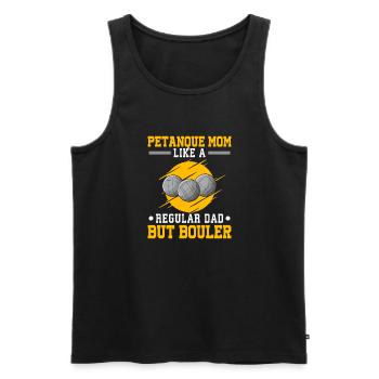 Petanque Boule Game Set Boccia - Men's Premium Organic Tank Top - black - Front - Michal (187cm)