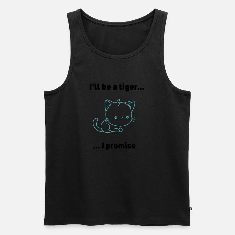 Sei ein Tiger - Männer Premium Bio Tank Top - undefined