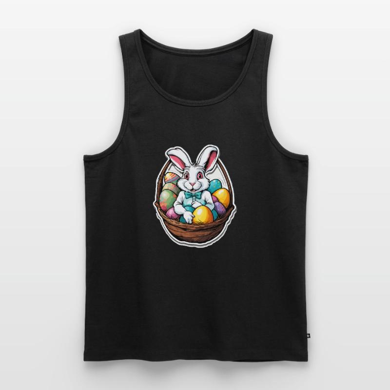 Easter Bunny / Easter / Eggs / Holidays / Easter Men's Premium Organic Tank Top