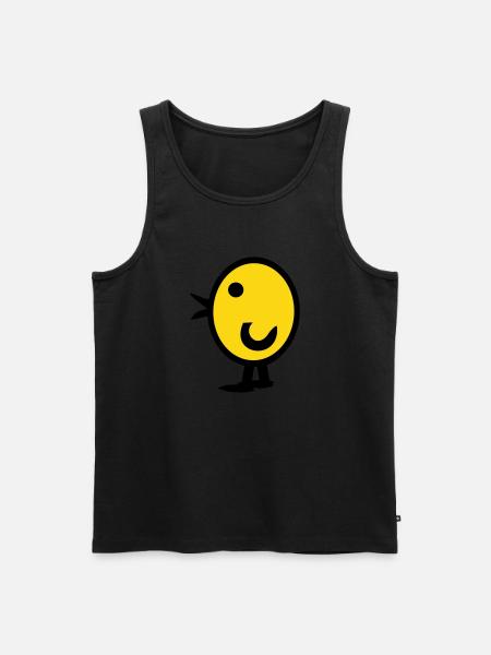 Duck, chicken, chick - Men's Premium Organic Tank Top - black