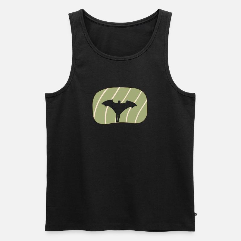 Wingsuit Fliegen - Männer Premium Bio Tank Top - undefined
