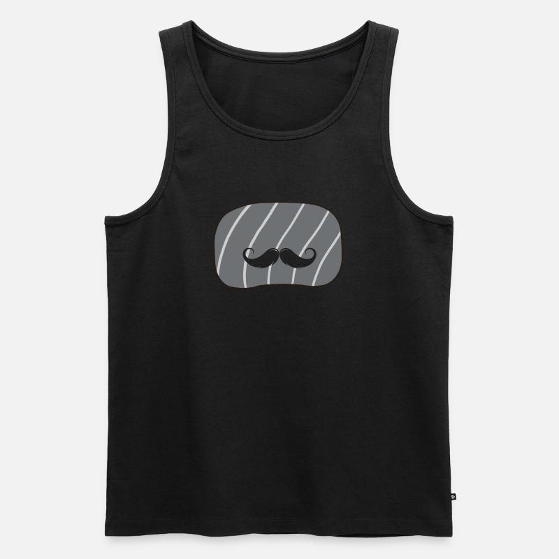 Bart Sir Baertig - Männer Premium Bio Tank Top - undefined