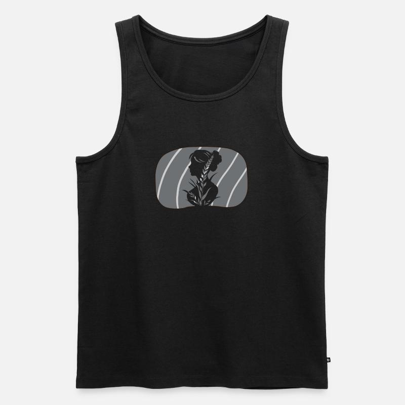 Vegan Fleisch Speise - Männer Premium Bio Tank Top - undefined