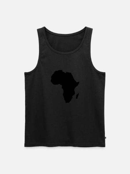 Afrique - Débardeur bio Premium Homme - noir