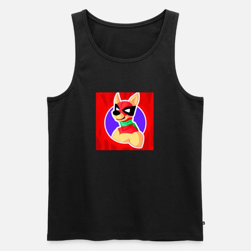 Cyberdoge#2 - Männer Premium Bio Tank Top - Schwarz