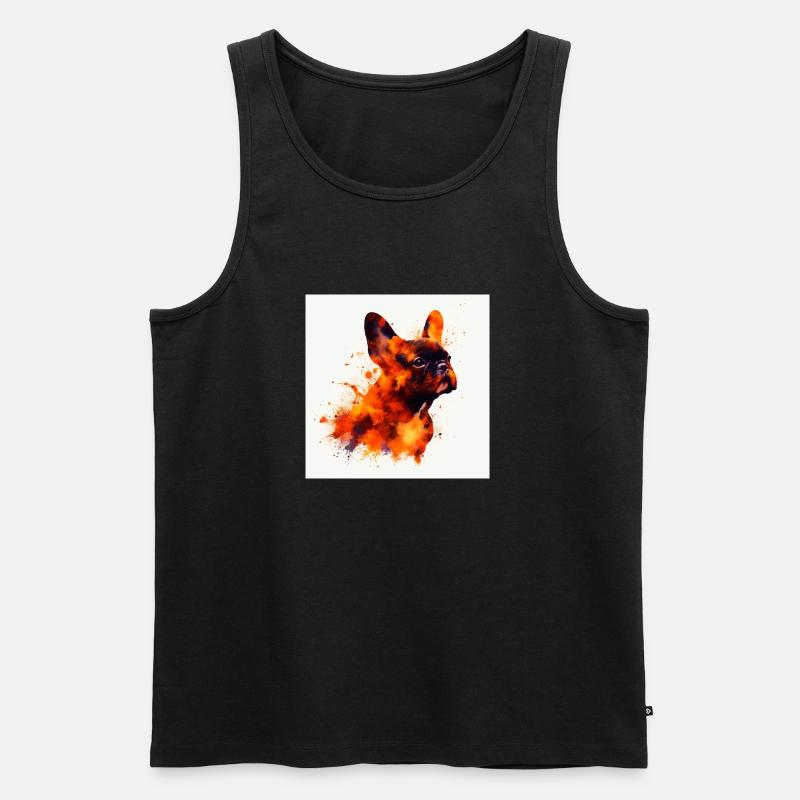 Bully Love - Männer Premium Bio Tank Top - Schwarz