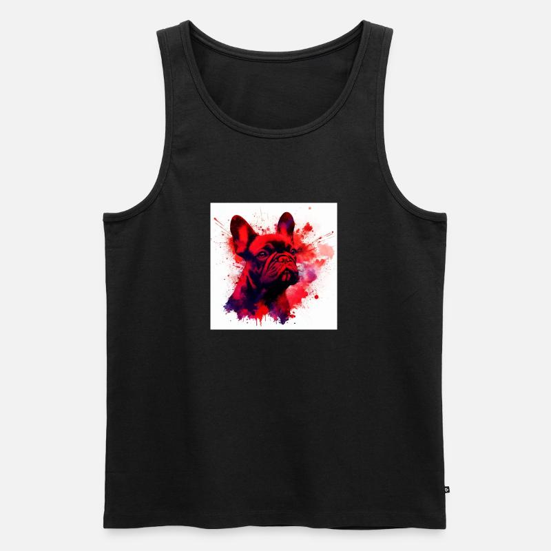 Bully Love - Männer Premium Bio Tank Top - Schwarz