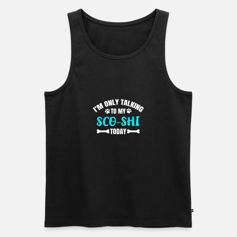 Sco-Shi - Männer Premium Bio Tank Top - Schwarz