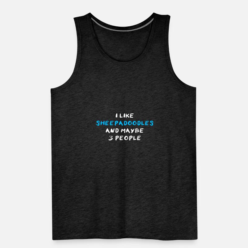 Sheepadoodle Débardeur bio Premium Homme