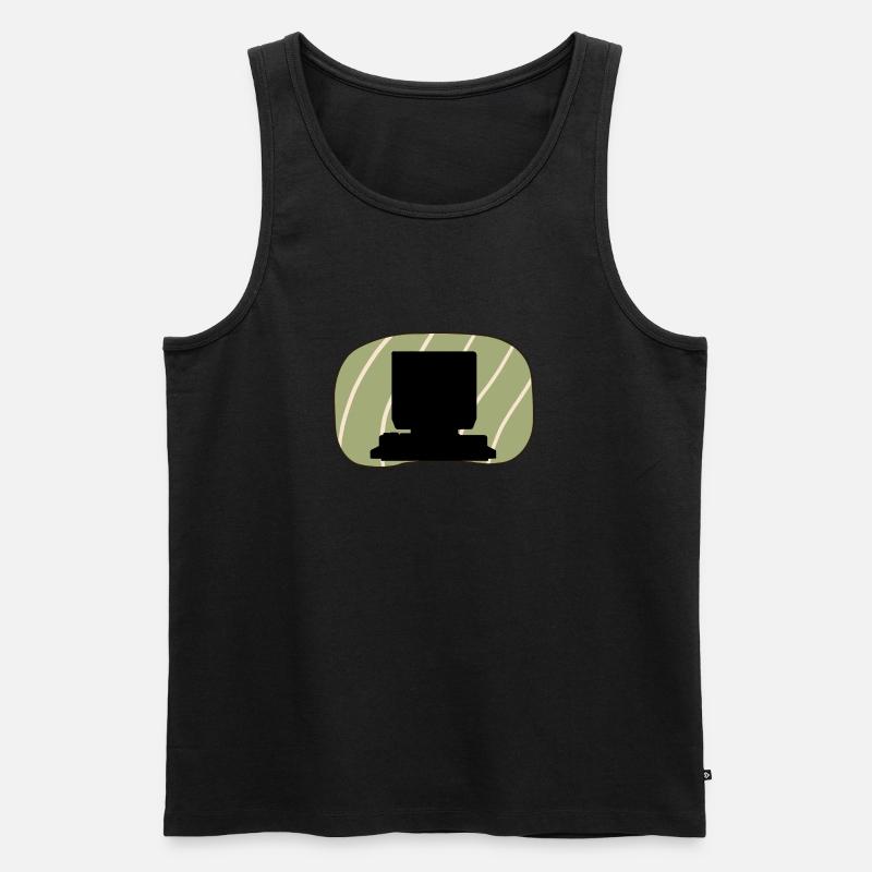 Computer Tech Nerd - Männer Premium Bio Tank Top - undefined