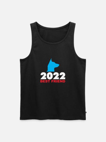 The Best Friend Mascot 2022 - Men's Premium Organic Tank Top - black