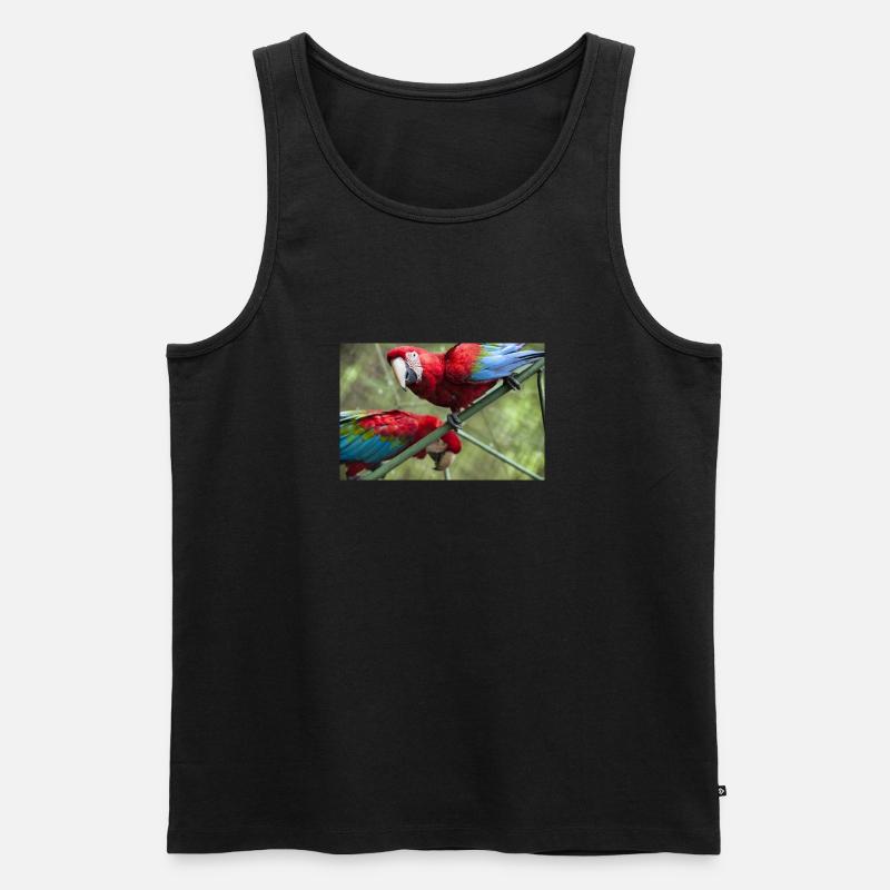Ara - Männer Premium Bio Tank Top - Schwarz