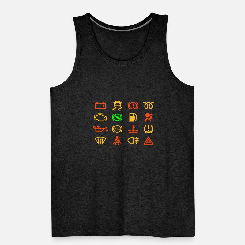Car indicator lights Men's Premium Organic Tank Top
