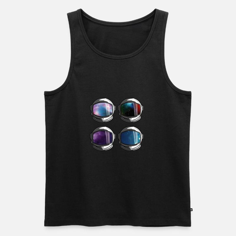 Zum Flug bereit - Männer Premium Bio Tank Top - Schwarz