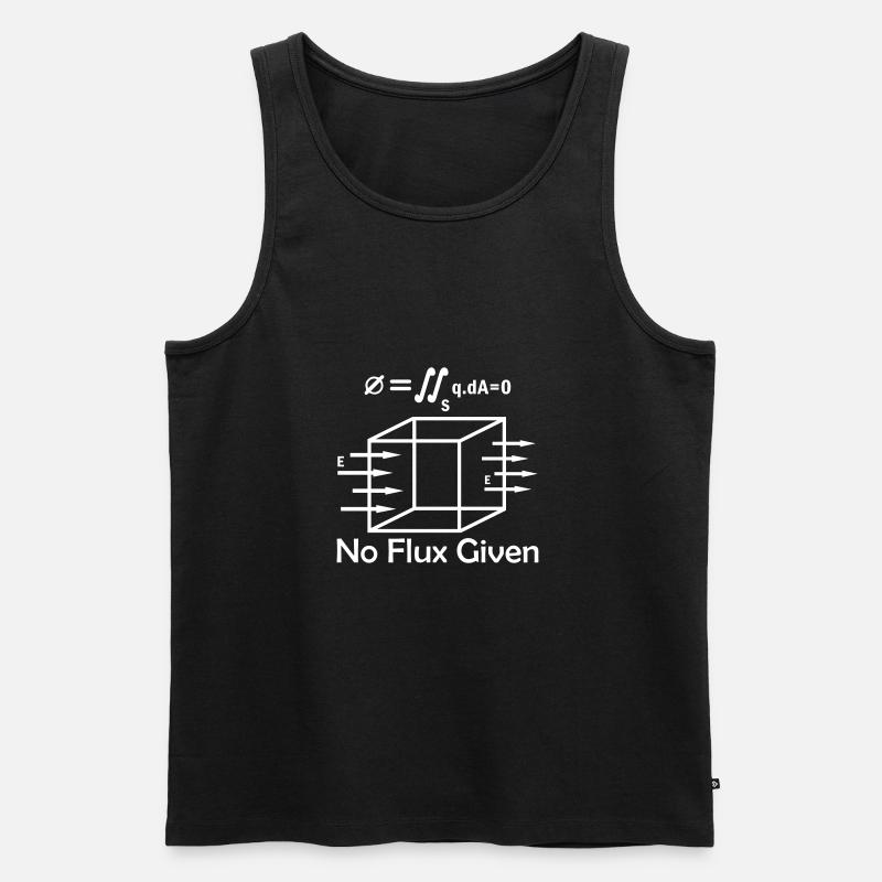 Mathematics Math Physicist - Männer Premium Bio Tank Top - Schwarz