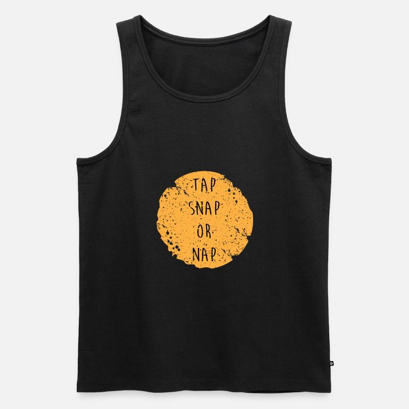 Jiu Jitsu Selbstverteidigung - Männer Premium Bio Tank Top - Schwarz