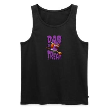 Dabbing Hexe Hip Hopperin - Männer Premium Bio Tank Top - Schwarz - Vorne - AI Model Male 178 light (178cm)