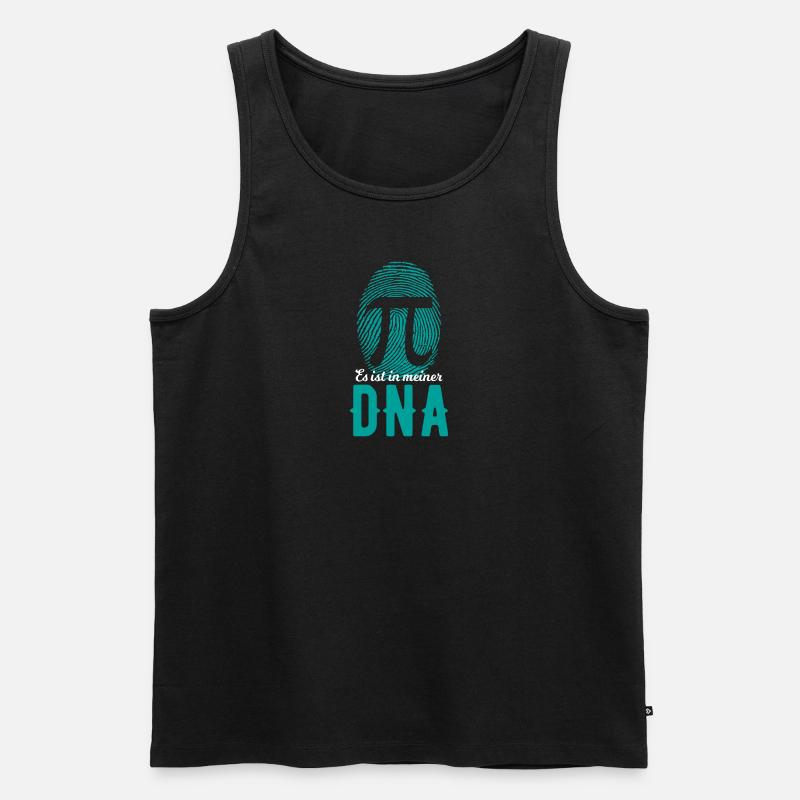 Math ADN Professeur de mathématiques Professeur de mathématiques Mathématicien - Débardeur bio Premium Homme - noir