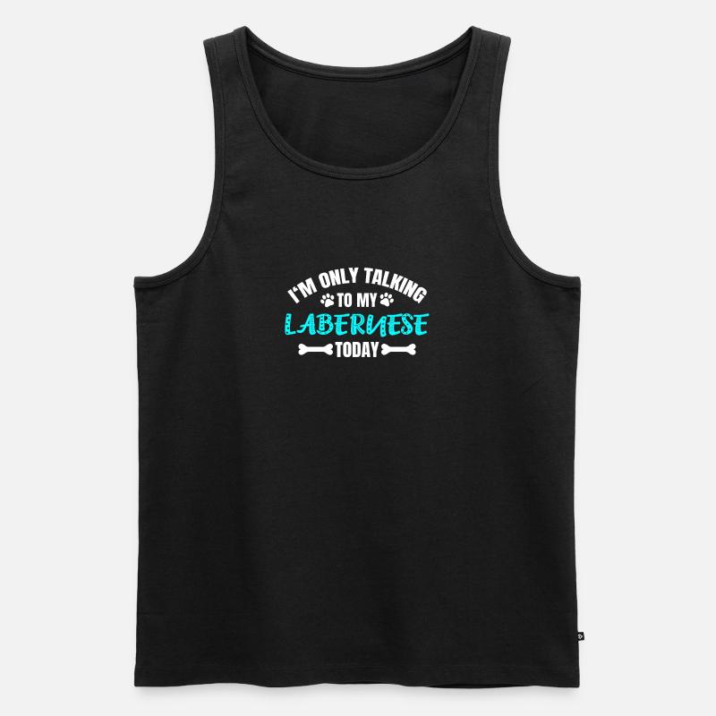 Labernese - Männer Premium Bio Tank Top - Schwarz