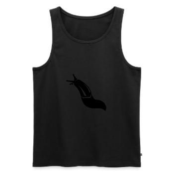 slug - Men's Premium Organic Tank Top - black - Front - AI Model Male 178 light (178cm)