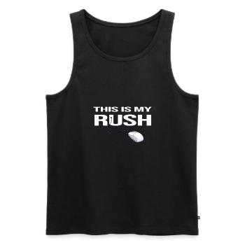 gamer nerds online gameplay rush zocker community - Männer Premium Bio Tank Top - Schwarz - Vorne - AI Model Male 178 light (178cm)