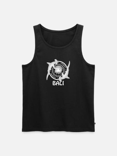 Requins-marteaux Bali Indonésie - Débardeur bio Premium Homme - noir
