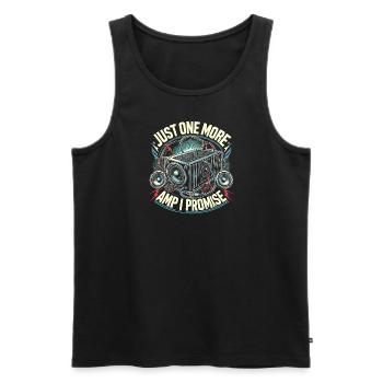 Nur noch eine Ampel, versprochen - Männer Premium Bio Tank Top - Schwarz - Vorne - Michal (187cm)