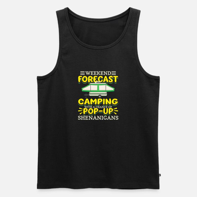 Pop-up Shenanigans - Männer Premium Bio Tank Top - Schwarz