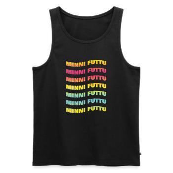 minnie futtu t-shirt Sicily t-shirt - Men's Premium Organic Tank Top - black - Front - Michal (187cm)