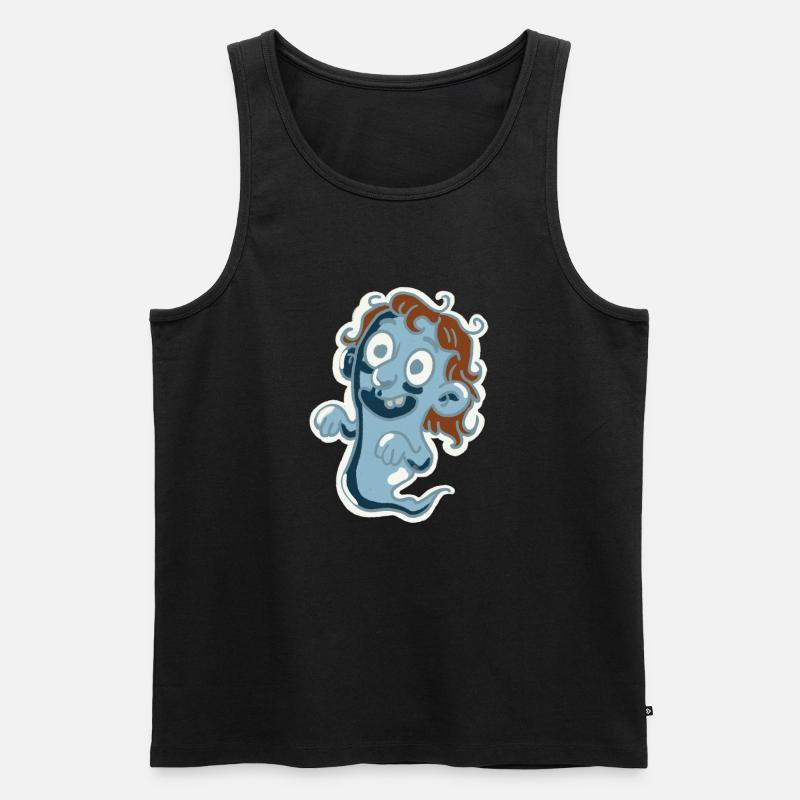 Nagelhaut der Geist - Männer Premium Bio Tank Top - Schwarz