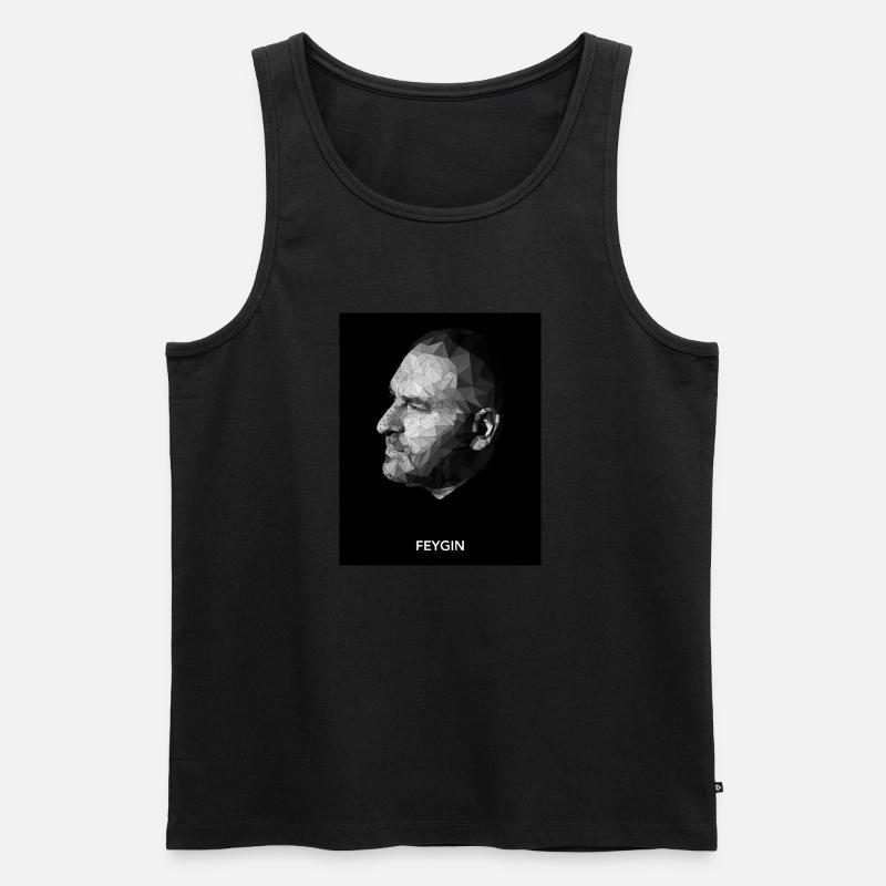 Feygin - Männer Premium Bio Tank Top - Schwarz