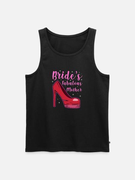 Bride's fabulous mother - Men's Premium Organic Tank Top - black